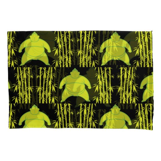 Housse D'oreillers Sumo Wrestler (devant)