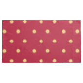 Housse D'oreillers Sunflower africaine - Scarlet Gold - King Coussin (devant-Droit)