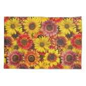 Housse D'oreillers Sunflowers Motif sans couture (Dos-gauche)