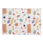 Housse D'oreillers Sunny Beach Fun Motif (Dos-gauche)