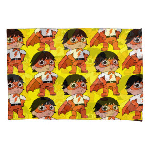 Housse D'oreillers Super Boy Action Hero