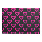 Housse D'oreillers Supergirl Hearts Motif diagonal (Dos)