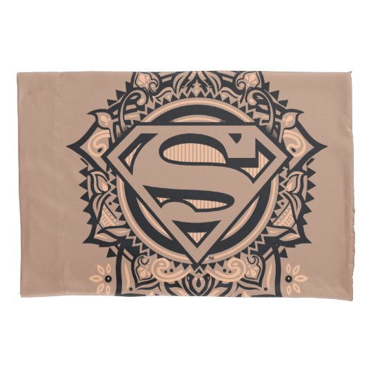 Housse D'oreillers Supergirl Mandala Graphic (devant)