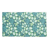 Housse D'oreillers Surf JUNGLE (COMBO TURQUOISE) (Dos-gauche)