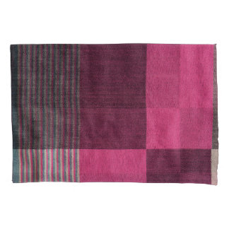 Housse D'oreillers Surface de tissu coloré : Vue supérieure.