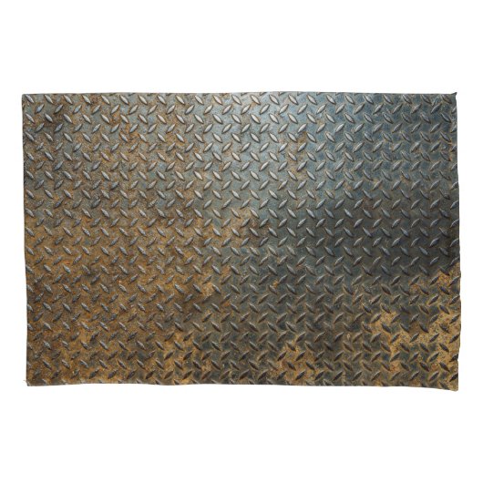 Housse D'oreillers Surface métallique, arrière - plan de texture réfl (devant)