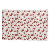 Housse D'oreillers Sweet Summer Red Cherries Garden (Dos)