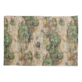 Housse D'oreillers Sycamore arbre écorce mousse Lichen (Dos-gauche)