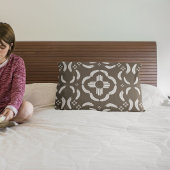 Housse D'oreillers Symbole Zia et conception de la plume Sud-Ouest