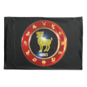 Housse D'oreillers SYMBOLE Zodiaque Aries (Dos)