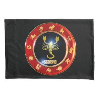 Housse D'oreillers SYMBOLE Zodiaque Scorpio Astrologie