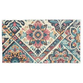 Housse D'oreillers Taille du roi motif BOHO