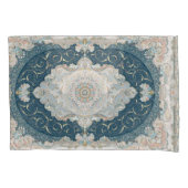 Housse D'oreillers Tapis de tapis persan turc antique (devant-gauche)