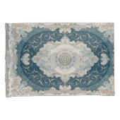 Housse D'oreillers Tapis de tapis persan turc antique (devant-Droit)