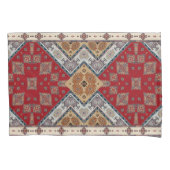 Housse D'oreillers Tapis de tapis persan turc antique (devant-gauche)