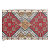 Housse D'oreillers Tapis de tapis persan turc antique (devant-Droit)