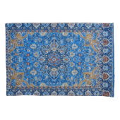 Housse D'oreillers Tapis persan turc antique (devant-gauche)