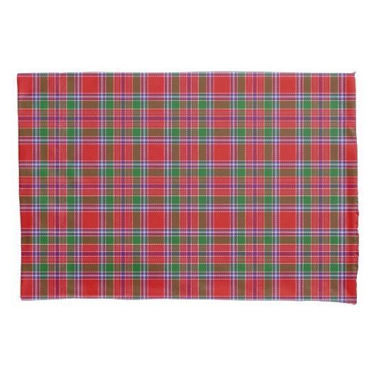Housse D'oreillers Tartan écossais de Burrell de clan (devant)