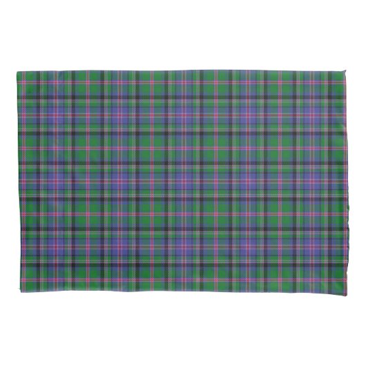 Housse D'oreillers Tartan écossais de tonnelier de clan (devant)