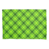 Housse D'oreillers Tartan vert À damiers Motif plaid-57578 (devant)