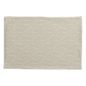 Housse D'oreillers Taupe (Dos-gauche)