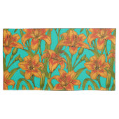 Housse D'oreillers Tawny fleurs quotidiennes (devant-gauche)