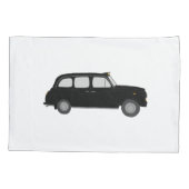 Housse D'oreillers Taxi noir de Londres (Dos)