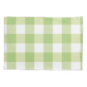 Housse D'oreillers Tea Green À damiers Coussin Coque (Dos)