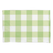 Housse D'oreillers Tea Green À damiers Coussin Coque (devant)