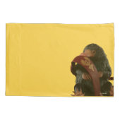 Housse D'oreillers Teddy Avec Cravate Graphique (Dos)