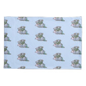 Housse D'oreillers Temps de sieste Garbodor (Dos)