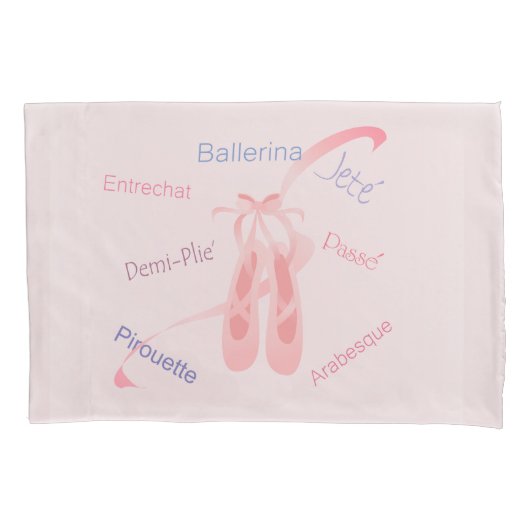 Housse D'oreillers Termes de ballet (devant)