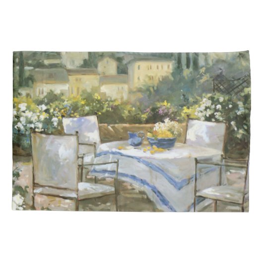 Housse D'oreillers Terrasse de la Toscane (Dos-gauche)