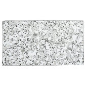 Housse D'oreillers Terrazzo blanc moderne (devant-Droit)