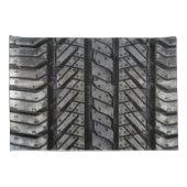 Housse D'oreillers Texture automobile en caoutchouc de pneus (Dos-Droit)