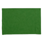 Housse D'oreillers Texture de Denim vert, (devant-Droit)