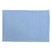 Housse D'oreillers Texture en tissu rayé, véritable tissu. (Dos)