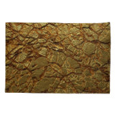 Housse D'oreillers Texture Or de luxe : Élégance 3D (Dos)