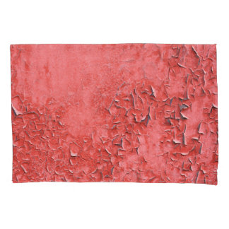 Housse D'oreillers Texture vintage du mur de fer rouillé