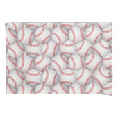 Housse D'oreillers Thème sportif Baseballs Enfants Coussin Coque (devant)