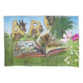 Housse D'oreillers Thèmes ABC Capital Alphabet. (devant)