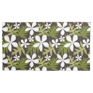 HOUSSE D'OREILLERS TIARE (COMBO OLIVE)