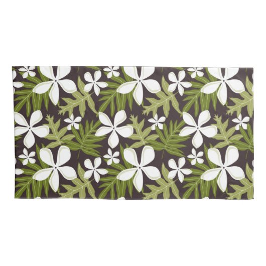 HOUSSE D'OREILLERS TIARE (COMBO OLIVE) (Dos-Droit)