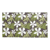 HOUSSE D'OREILLERS TIARE (COMBO OLIVE) (Dos-gauche)