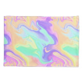 Housse D'oreillers Tie Dye Swirl Pastel Super (Dos)