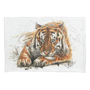 Housse D'oreillers Tigre