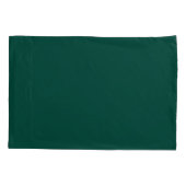 Housse D'oreillers Tigres & Feuilles tropicaux Motif, Vert (Dos)