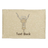 Housse D'oreillers Tire-bouchon (Dos)