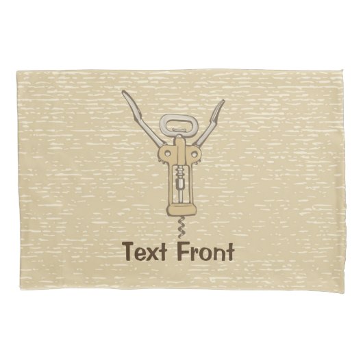 Housse D'oreillers Tire-bouchon (devant)