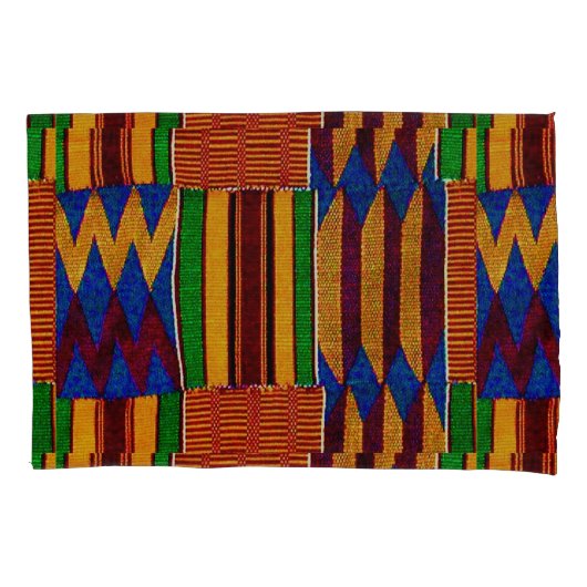 Housse D'oreillers Tissu centa africain (devant)